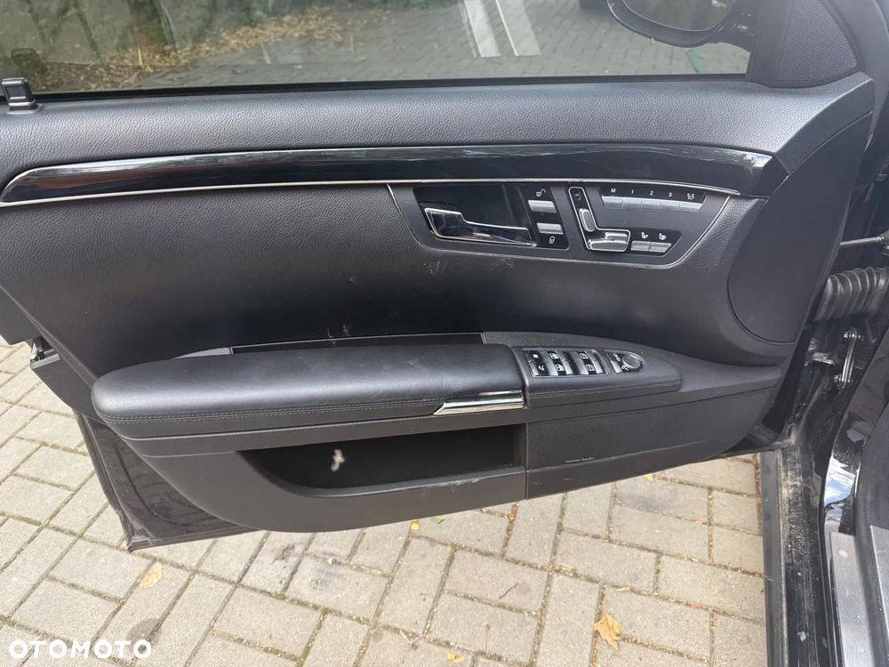 boczek tapicerka drzwi przod prawa lewa mercedes w221 designo europa - 1