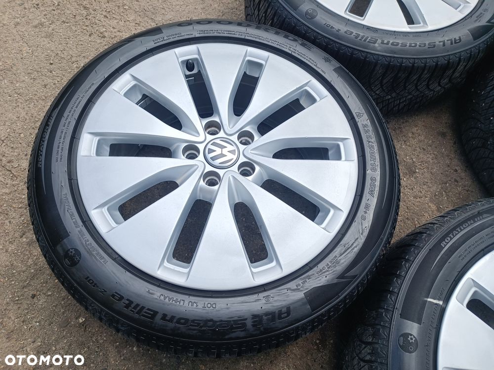 5x112 Alufelgi Felgi Aluminiowe 1K0 18 Koła całoroczne SKODA OCTAVIA II III 2 3 VRS SEAT LEON TOLEDO ALTEA VW PASSAT B5 B6 GOLF V VI VII 5 6 7 GTi Gtd TOURAN CADDY JETTA AUDI A4 B5 B6 A3 8P 8V Legnica ALU-RAD 225/50 - 3