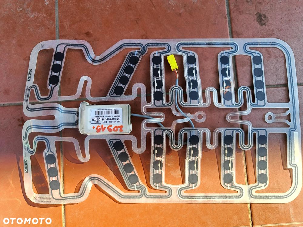 MERCEDES W209 CLK MATA ZAJĘTOŚCI FOTELA AIRBAG A2098700310 - 1