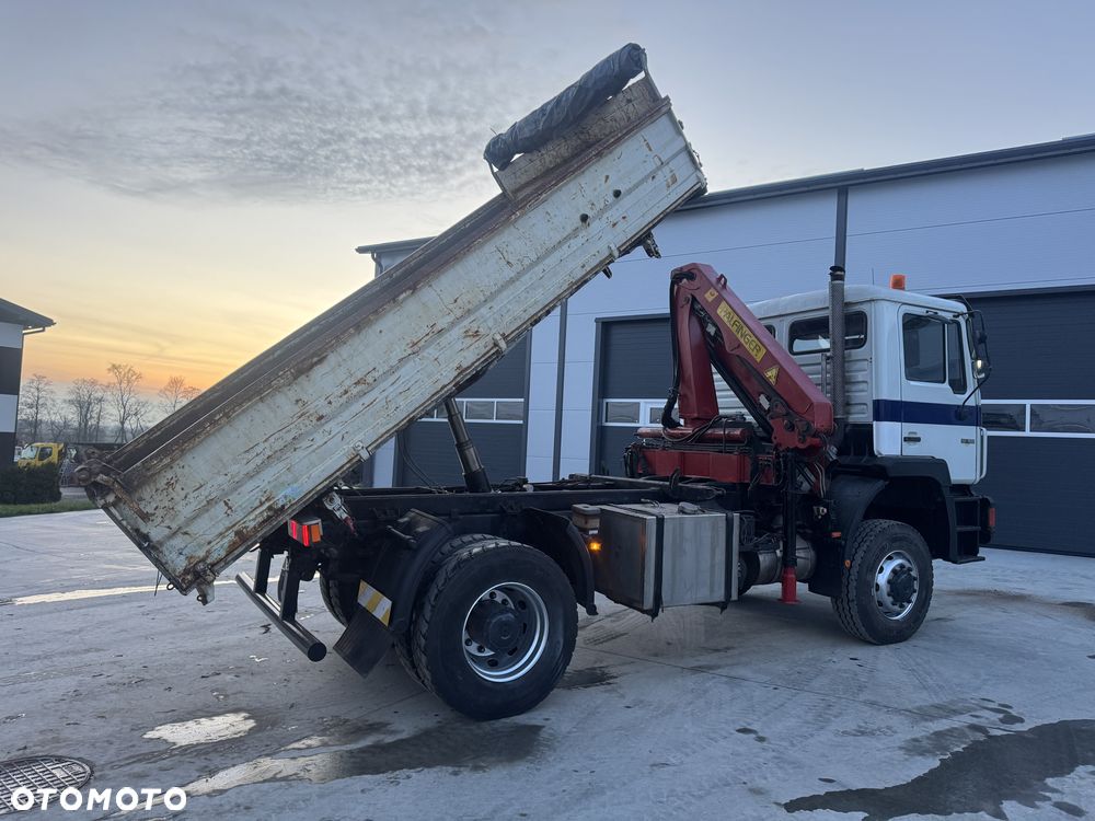 MAN 19.420 4x4 Wywrotka 3x Meiller Oryginał HDS Palfinger - 13