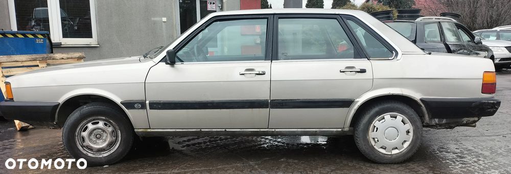 AUDI 80 B2 1,6L 8v SOHC DRZWI PRZÓD TYŁ LEWE PRAWE LAMPA MASKA ZDERZAK PRZÓD TYŁ KLAPA FOTEL CAŁY NA CZĘŚCI - 4