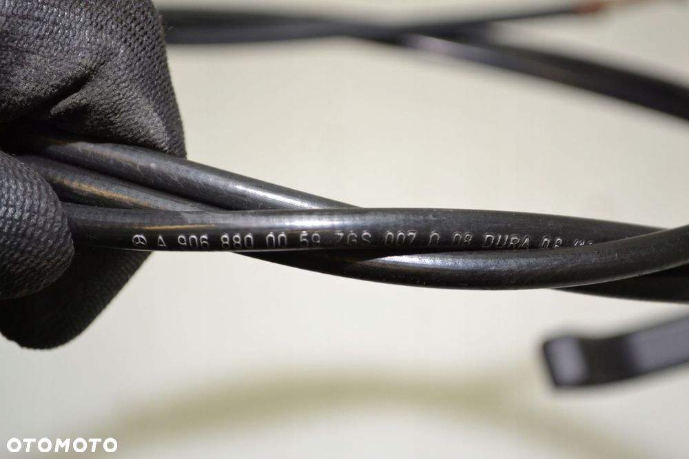 LINKA CIĘGNO RĄCZKA MASKI VW CRAFTER MERCEDES SPRINTER A9068800059 - 5