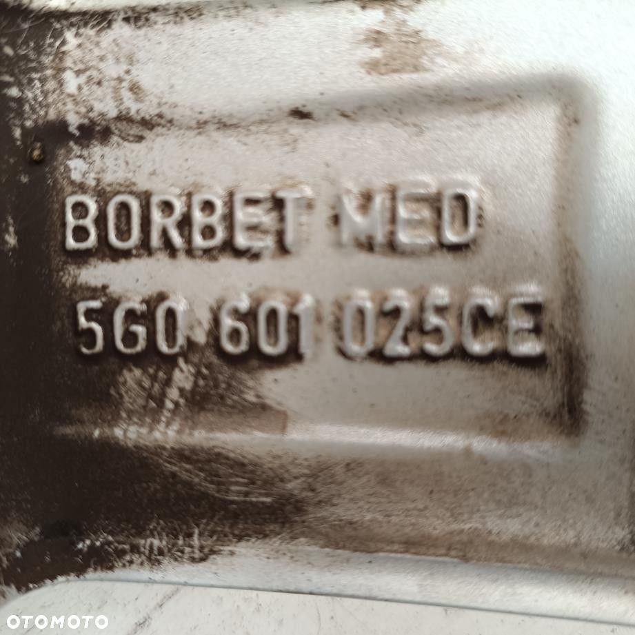 Alufelgi 5x112 16 Vw Golf Touran Caddy 5G0 5G0601025CE 4szt (F9102) - 7