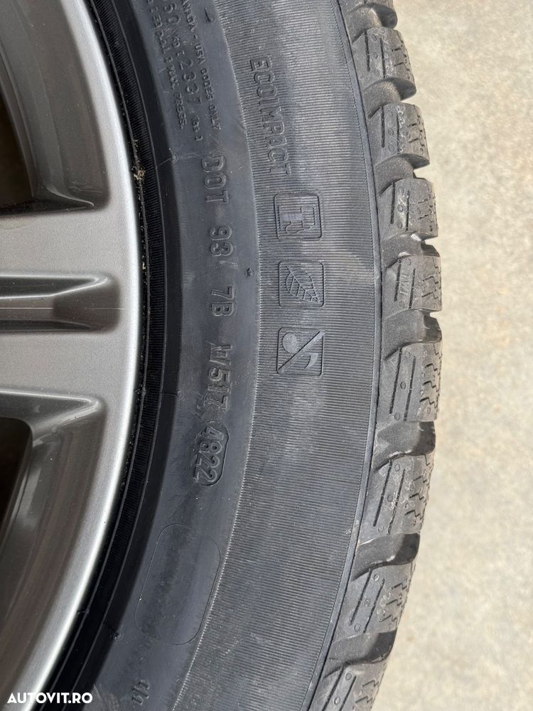 Vând jante originale BMW G05-G06 pe 20” cu anvelope de iarnă noi - 12