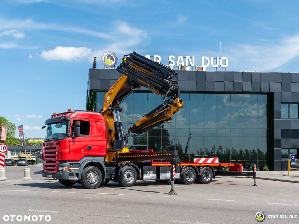 Scania R420 8x2 FASSI F1100AXP HDS Żuraw Fly Jib - 2