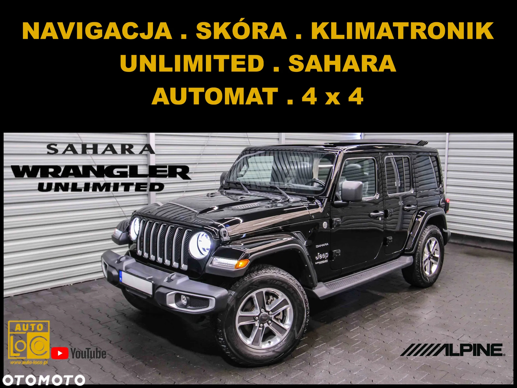 Jeep Wrangler Unlimited 2.0 T-GDI Softtop AWD Automatik Sahara