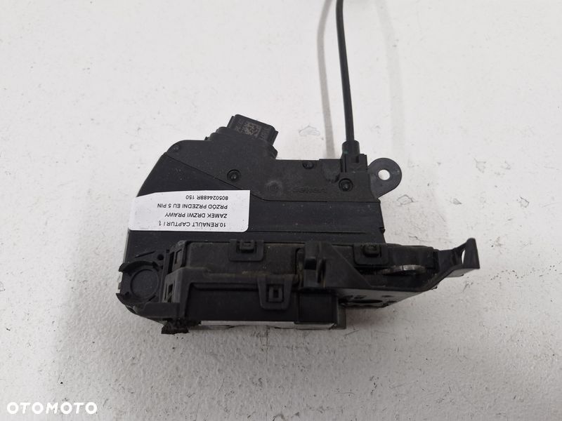 RENAULT CAPTUR I 1 ZAMEK DRZWI PRAWY PRZÓD PRZEDNI EU 5 PIN 805024488R - 2