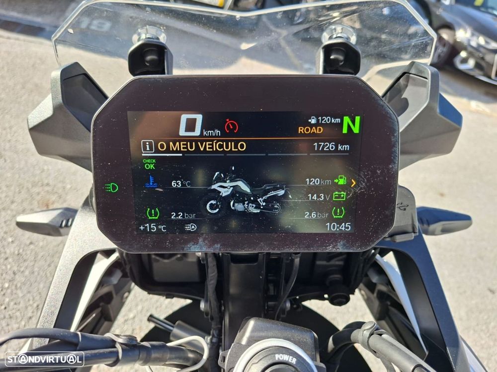 BMW F 800 GS Light White - 8