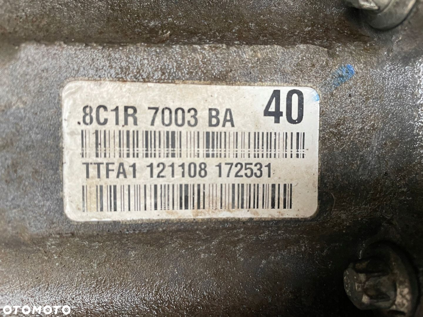SKRZYNIA 6 BIEGÓW TRANSIT 2,4TDCI 06-11 8C1R-7003-BA - 2