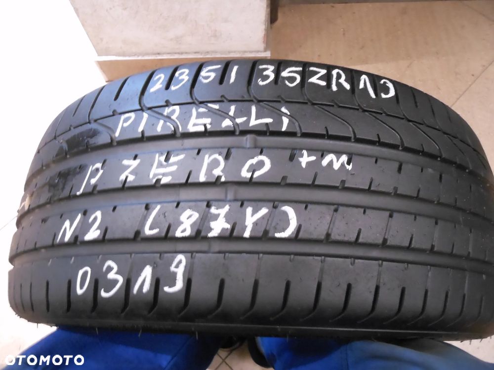 Opona pojedyńcza 235/35r19 pirelli p zero tm n2 6,5mm lato - 1