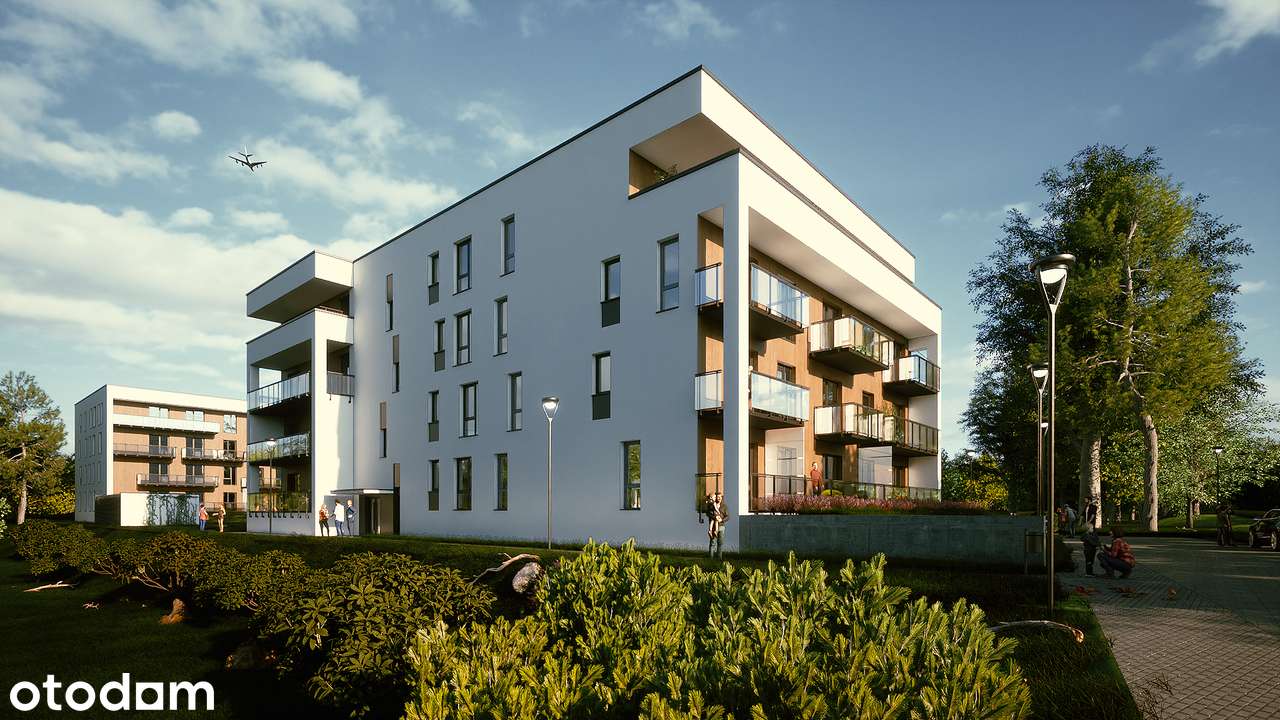 2-pokojowe mieszkanie 39m2 + balkon