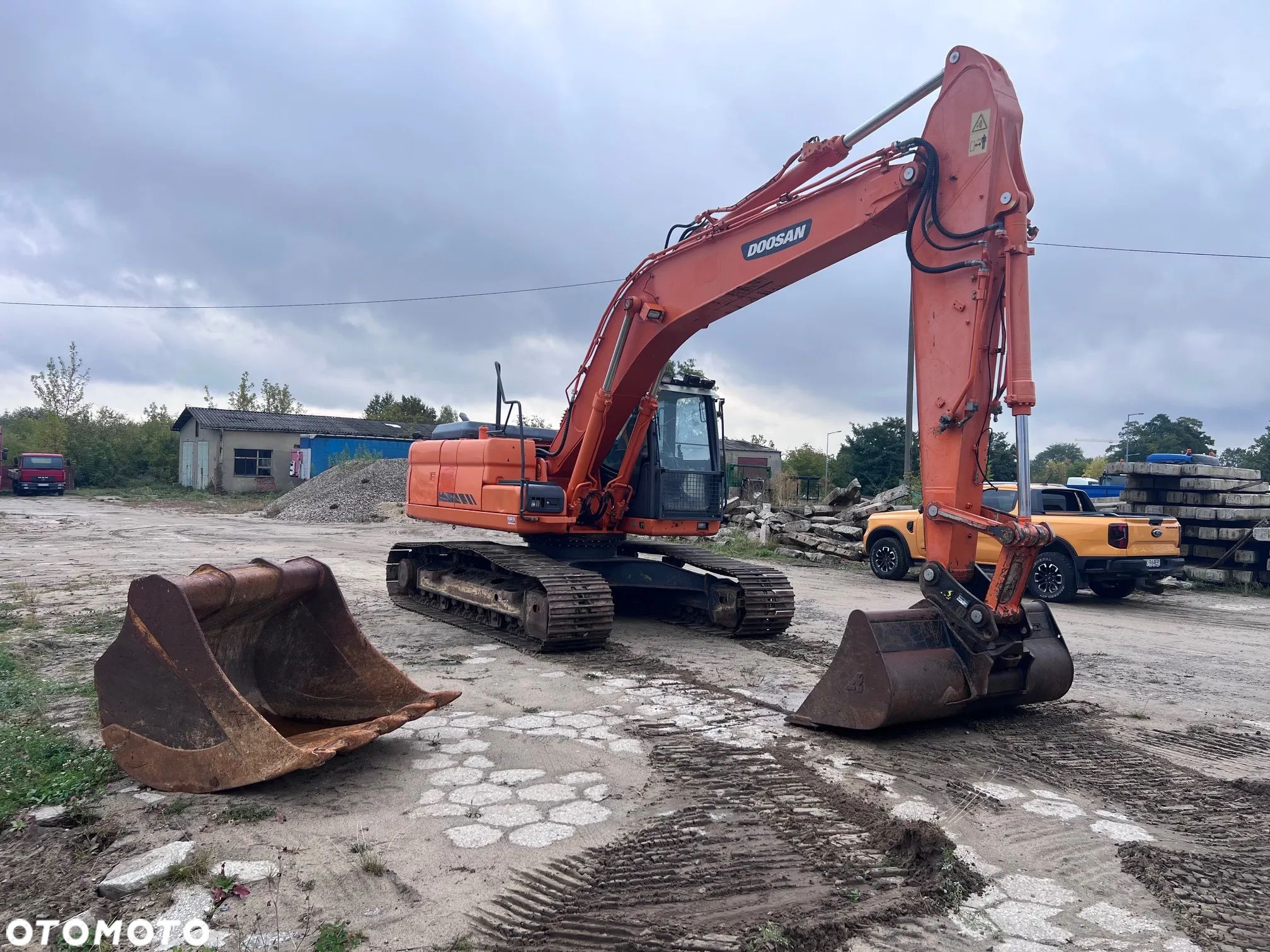 Doosan DX 235 NLC 5079MTH 2 ŁYŻKI SZYBKOZŁĄCZE 2014R 23700KG - 1