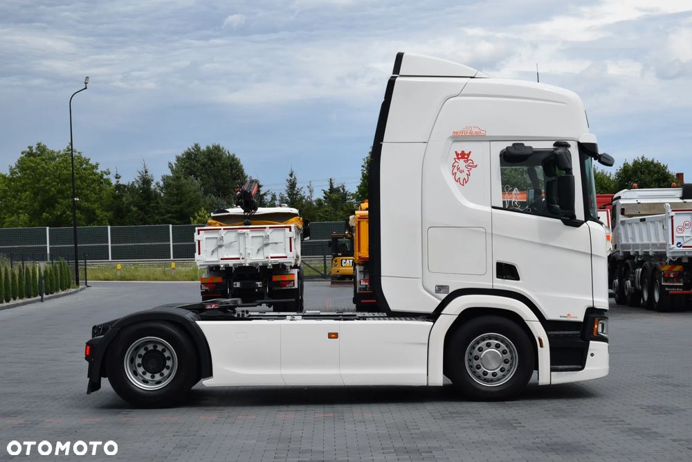 Scania R500 / RETARDER / KLIMATYZACJA POSTOJOWA / ACC / KLIMA / FULL LEDY / FULL SPILERY / 2 ZBIORNIKI PALIWA / SERWISOWANA / SPROWADZONA - 4