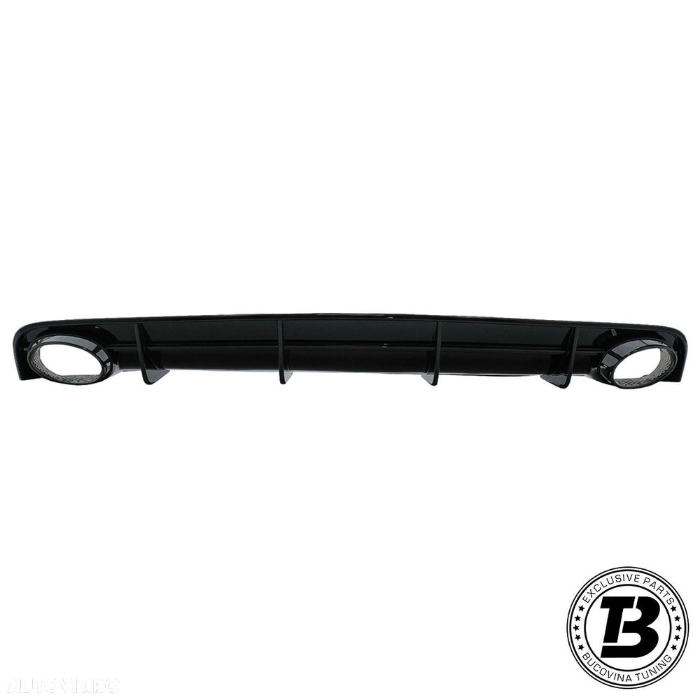 Difuzor Bara Spate compatibil cu Audi A6 C7 4G RS4 Design - 1