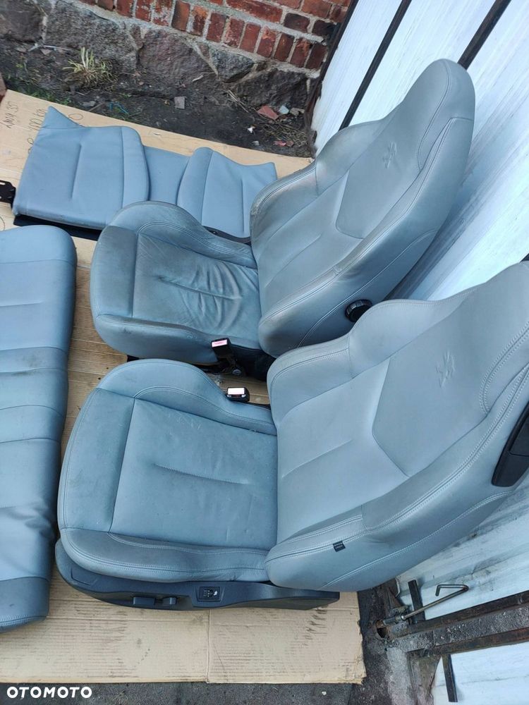 komplet foteli peugeot rcz jasna skóra - 13