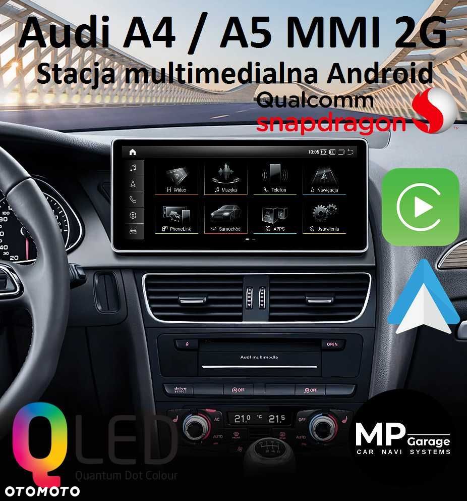 Audi A4/A5 MMI_2G CarPlay/AndroidAuto Snapdragon Montaż Gwarancja FV - 1