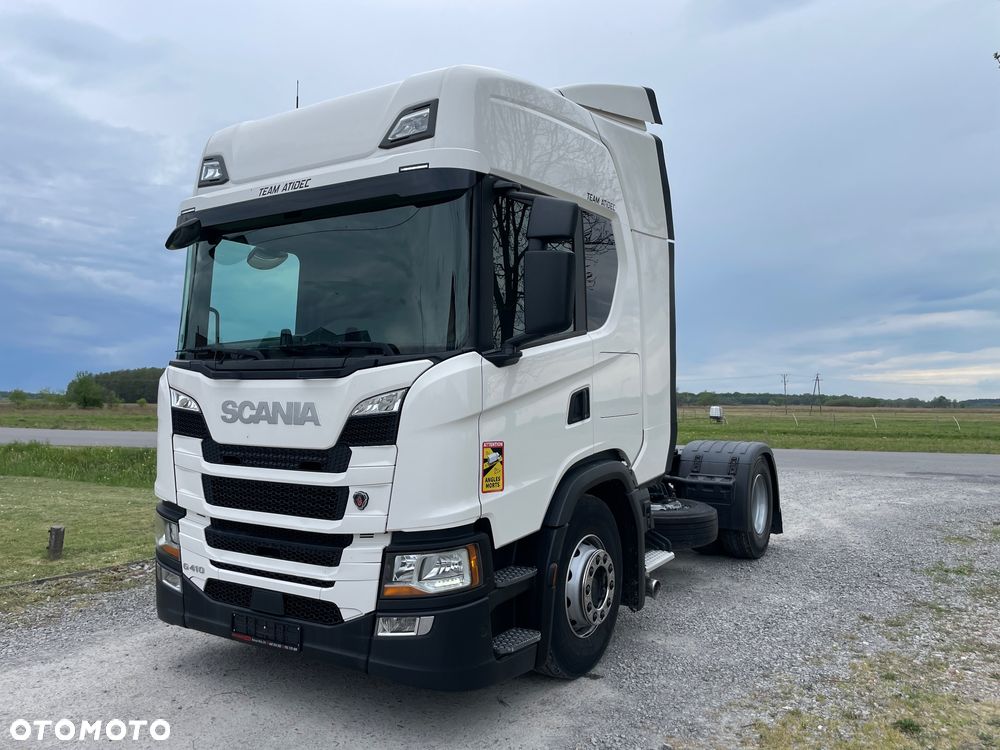 Scania G410. Wysoka Kabina Niska Waga Nowe Opony - 1