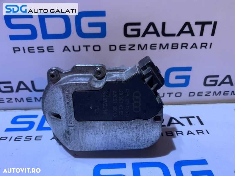 Clapeta Motoras Actionare Clapete Galerie Stanga Admisie Audi A8 D3 4.2 TDI V6 BMC BVN 2004 - 2010 Cod 059129086D 059129086M [D0273] - 2