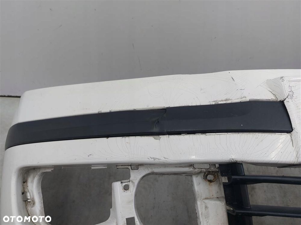 Zderzak przód przedni KRATKA Skoda Octavia II 04-13 BIAŁY 1Z0807221 - 11