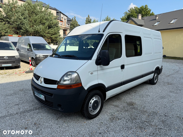 Renault MASTER L3H2 BRYGADOWY 7 OSOBOWY Salon PL Niski przebieg