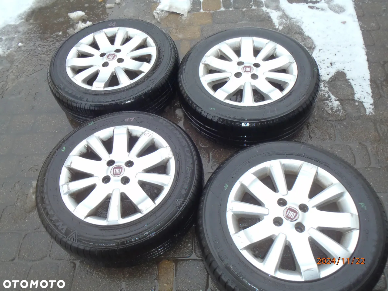 felga felgi alufelga alufelgi alu felgi fiat 500 punto grande evo fiorino Qubo nemo bipper doblo albea multipla palio punto II lift 15 4x98  6j15h2 madei in turkey 51889292  51906851 oryginał fiat - 7