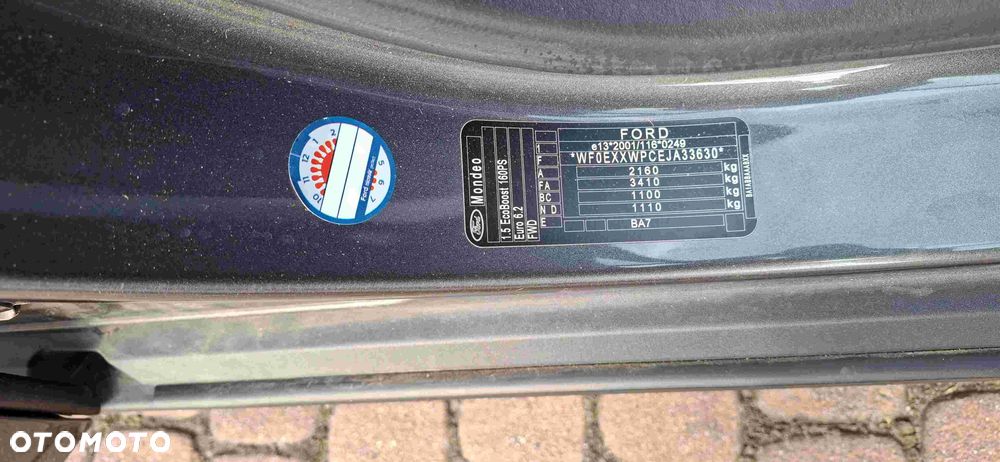 Ford Mondeo 1.5 EcoBoost Trend - 13