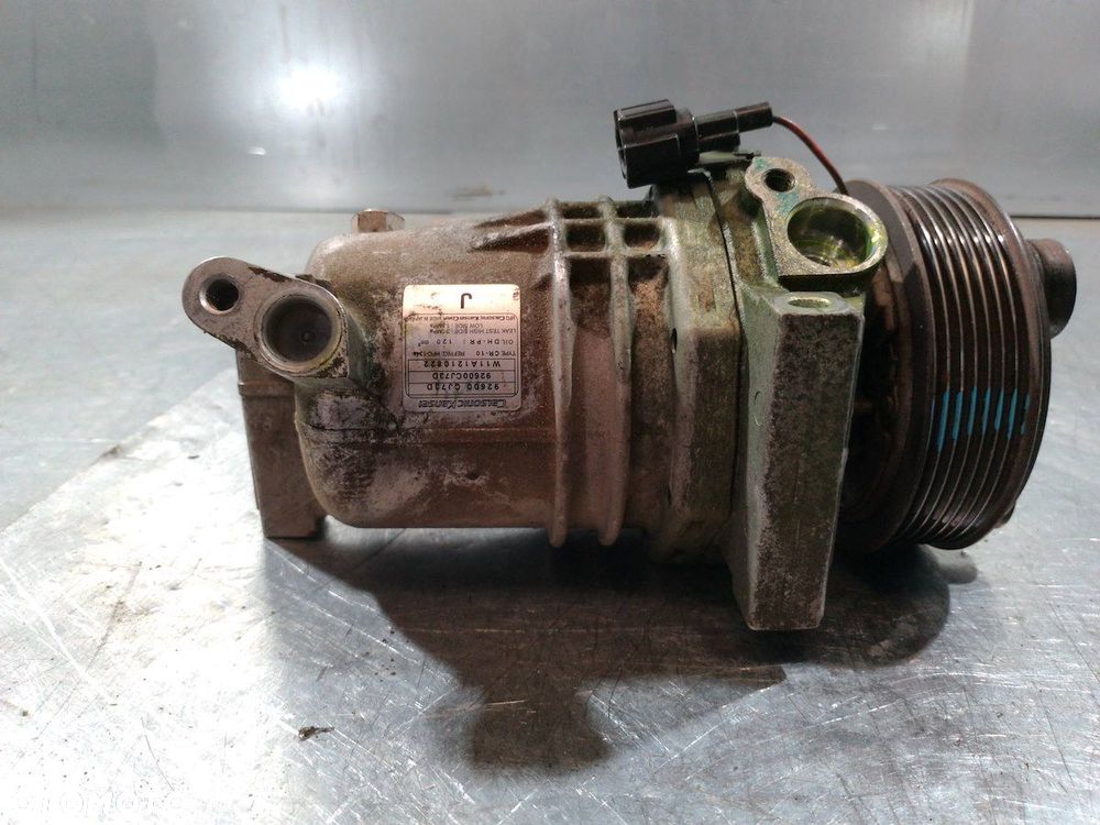 POMPA, SPRĘŻARKA KLIMATYZACJI NISSAN NOTE 92600CJ73D 1.6 16V - 7