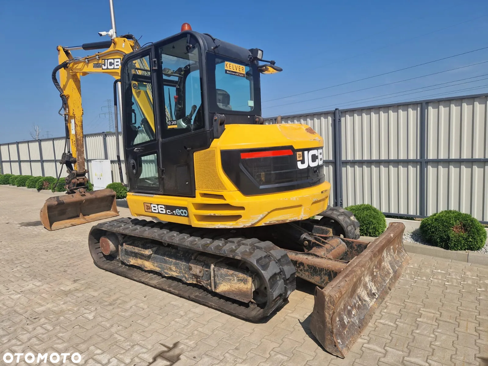 JCB JCB 86 C-1 * 2015r. * +3 łyżki w zestawie - 5
