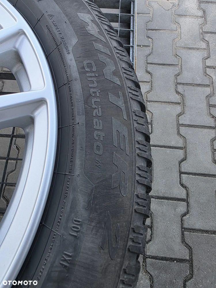 OPEL ASTRA L FORD VOLVO KOŁA R16 5X108 ET44 FELGI ALUMINIOWE OPONY ZIMOWE PIRELLI 205/55 - 7