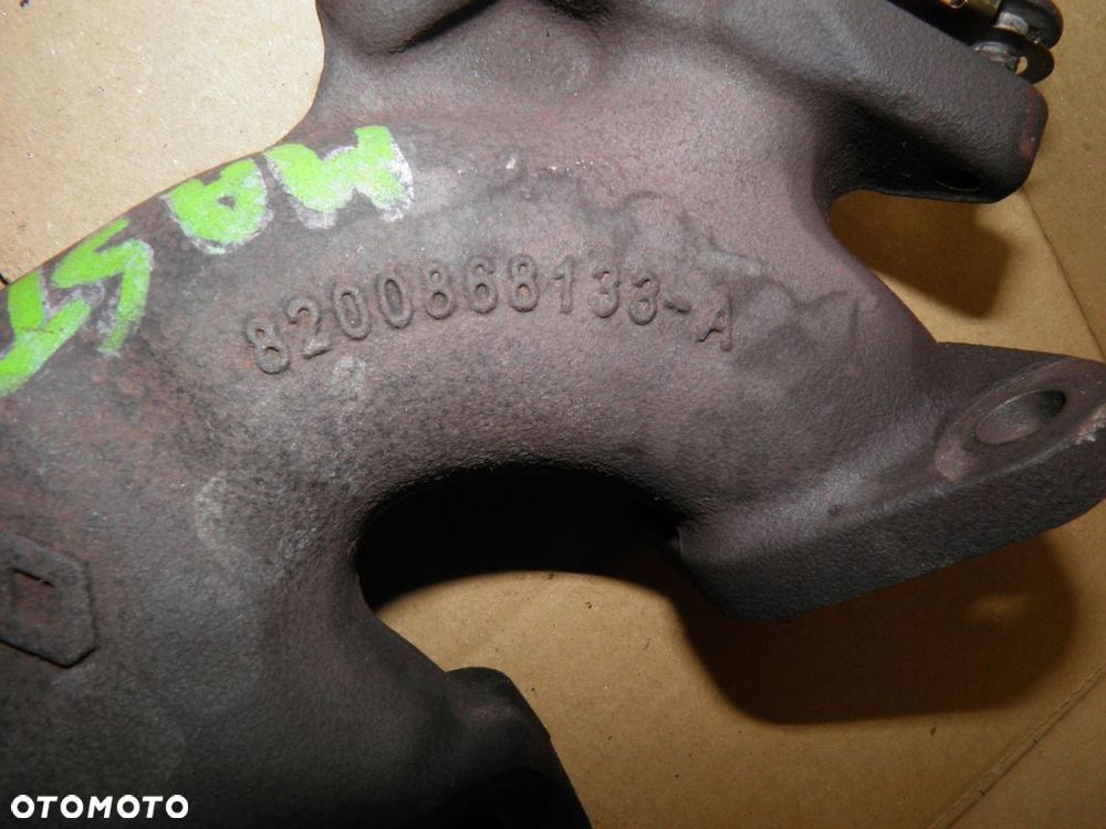 MASTER MOVANO 2.3DCI 125KM KOLEKTOR WYDECHOWY - 2