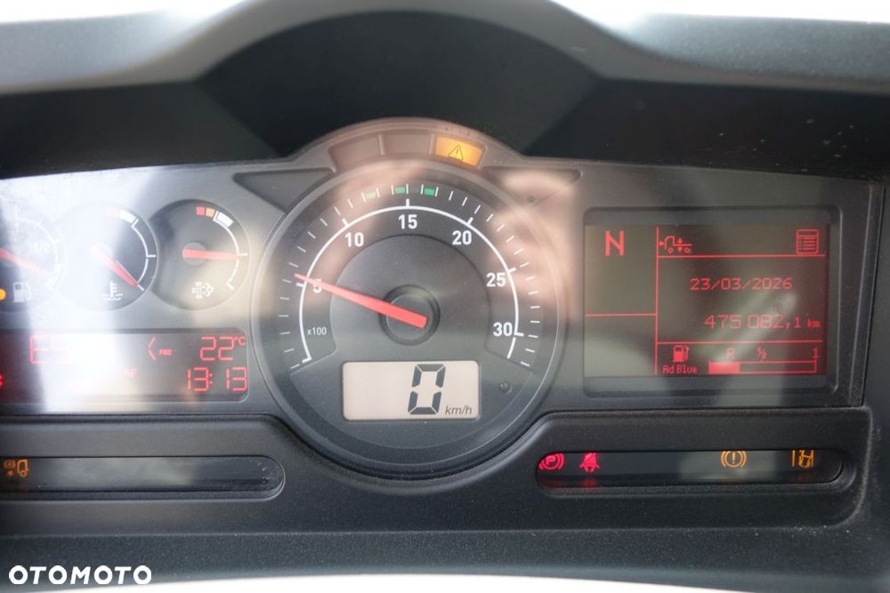 Renault D26 WIDE 6x2 / FIRANKA / EURO6 / AUTOMAT / NOWE PLANDEKI / OŚ PODNOSZONA I SKRĘTNA / WINDA ZAŁADUNKOWA - 29