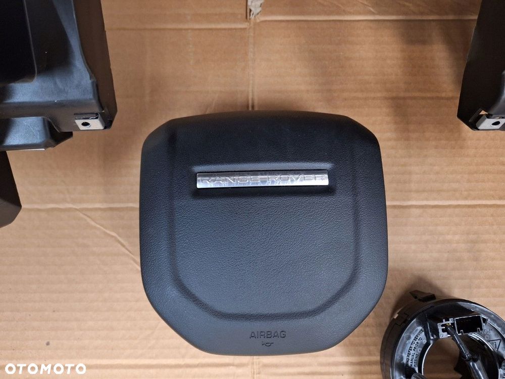 range rover velar l560 17- konsola deska airbag pasy orginal , kpl demontaz - 4