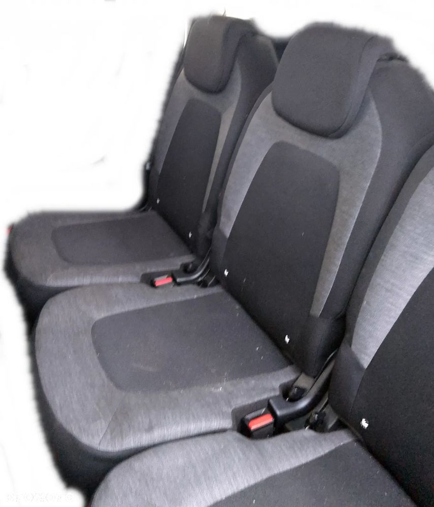 CITROEN C4 II GRAND PICASSO FOTEL FOTELE GRZANE KANAPA KOMPLET - 6