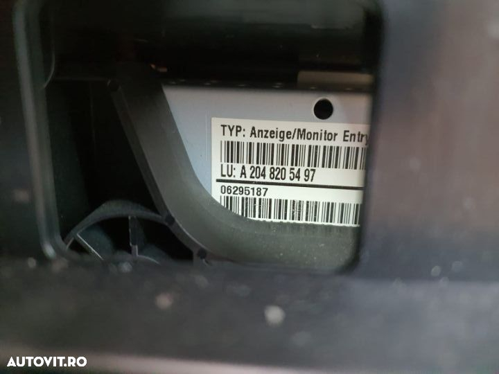 Display Navigatie Mercedes C Class W204 Facelift Display Navigatie Mercedes C Class W204 Facelift - 2