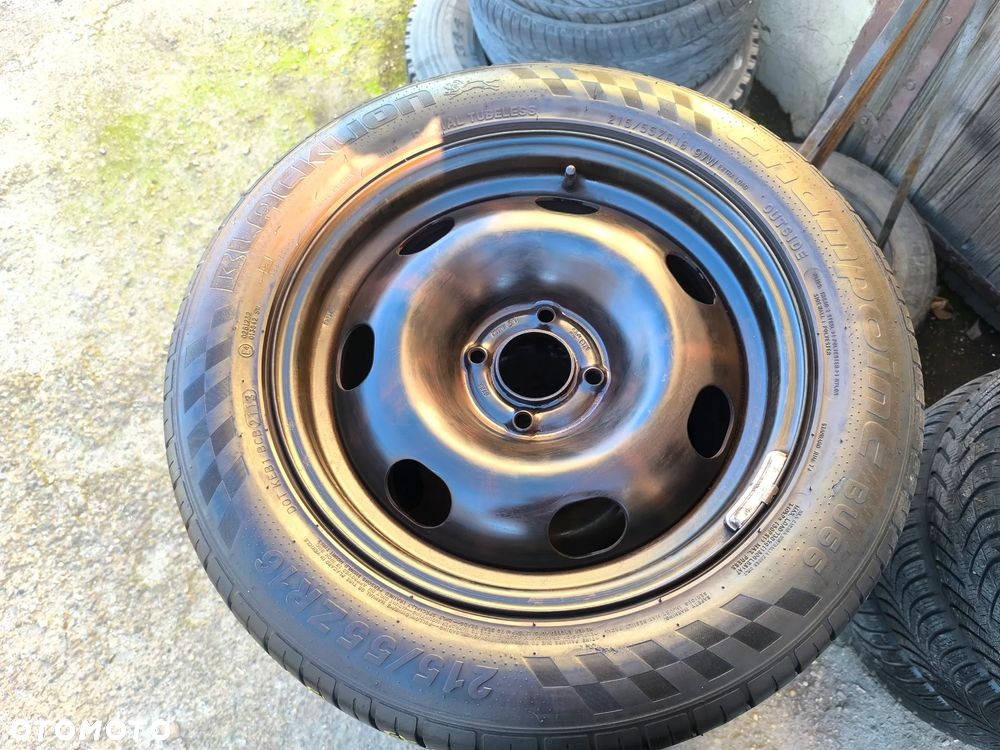4x108 Felgi Stalowe Stal 16 Koła Letnie Lato CITROEN BERLINGO C-ELYSEE C2 C3 C4 C5 DS3 GRAND C4 PICASSO PEUGEOT 206 207 208 307 1007 2008 OPEL MOKKA B II 6mm Legnica ALU-RAD 215/55 - 3