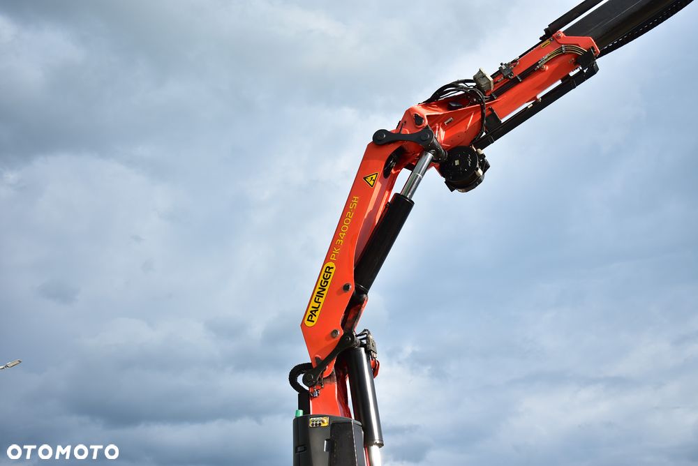 MAN TGS 35.480 Tridem 8x4 /Skrzynia 7.20m./ Palfinger PK 34002 SH/ Wciągarka/ 8 Segmentów/ 22m. / 5 i 6 Funcja/ Rotator/ Pilot/  Manual/ Euro 5/ Autokran/ Ladekran/ Kran/ HDS/ Seilwinde / Sprowadzony ! - 31
