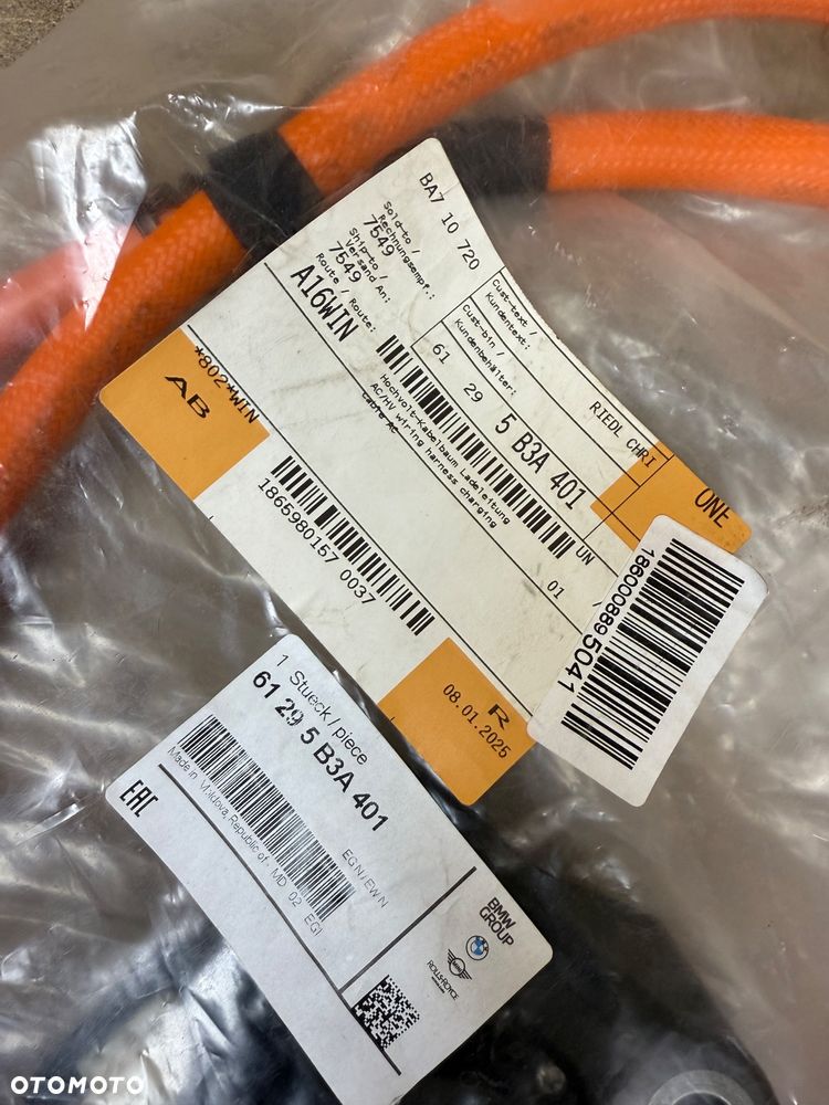 PRZEWODY ŁADOWANIA WIĄZKA GNIAZDA ŁADOWANIA BMW 5 G60 5B3A401 - 9