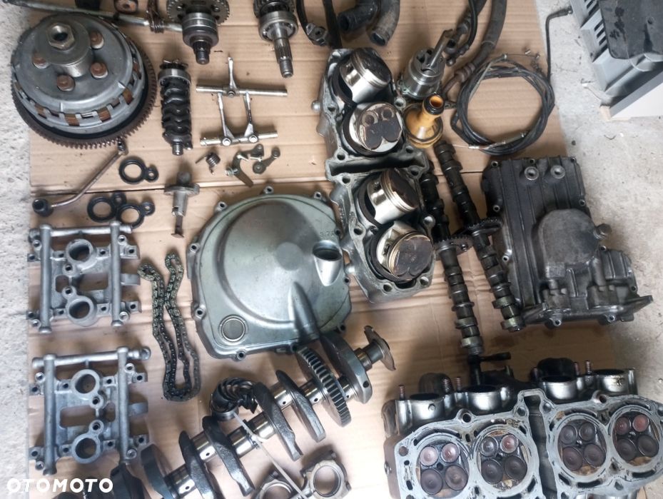 Głowica części silnika silnik Kawasaki ZZR 600 ZX E ZX6R  98-02r B3 - 5