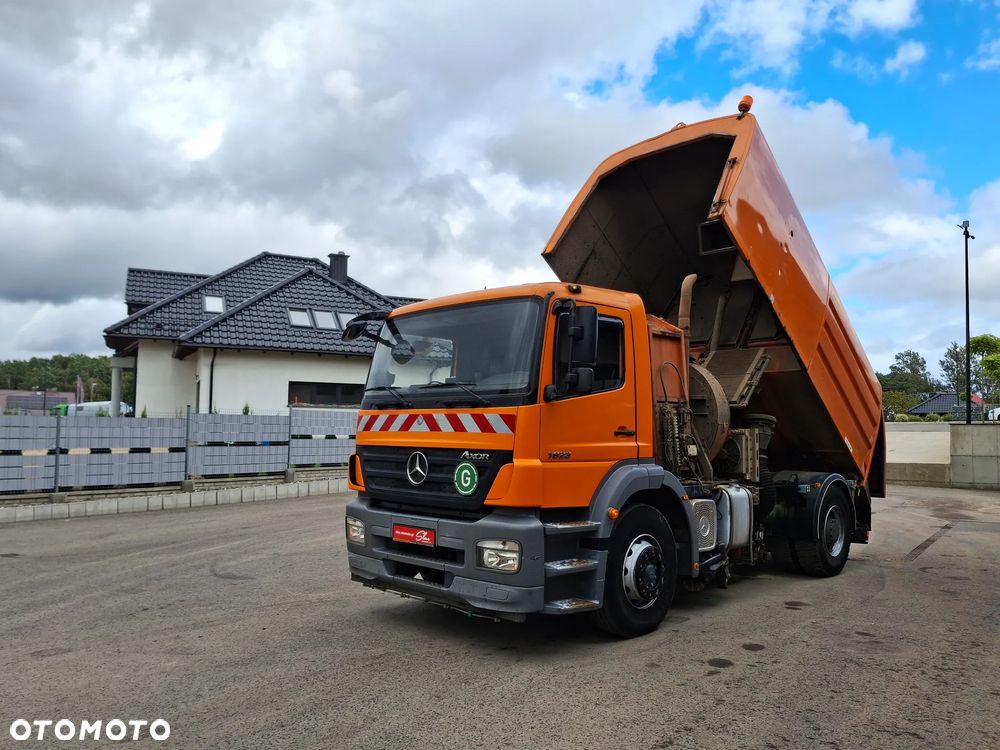 Mercedes-Benz Axor 1823 Zamiatarka Do Szyn Kolejowych Pojazd Szynowo Drogowy Czyszenie Szyn Torów Kolejowych - 16