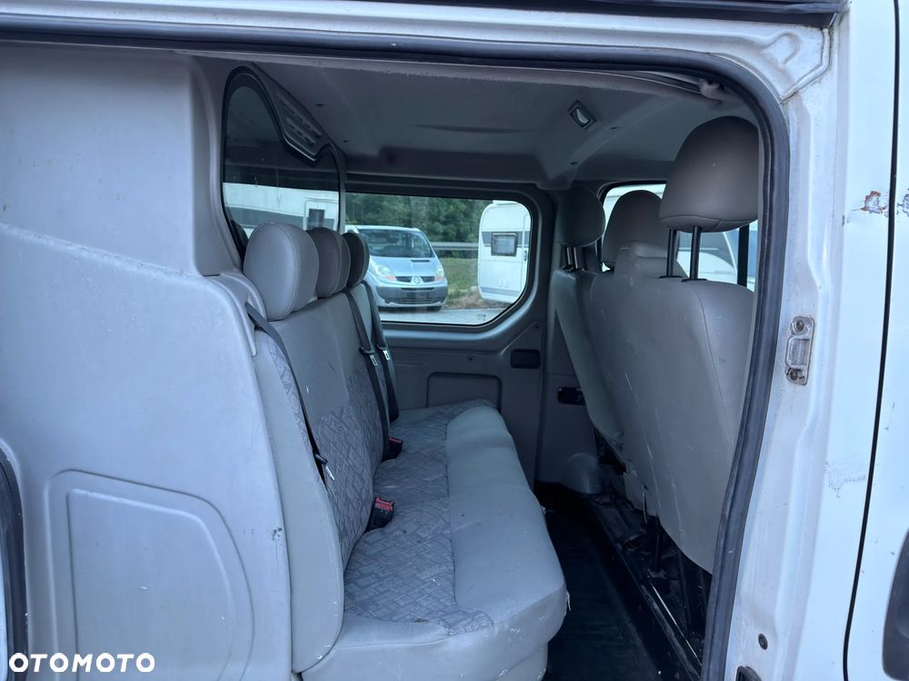 Renault Trafic 2.5 Diesel Brygadówka L2H1 Long Długi 6 Osobowy Gwarancja Kredyt - 17