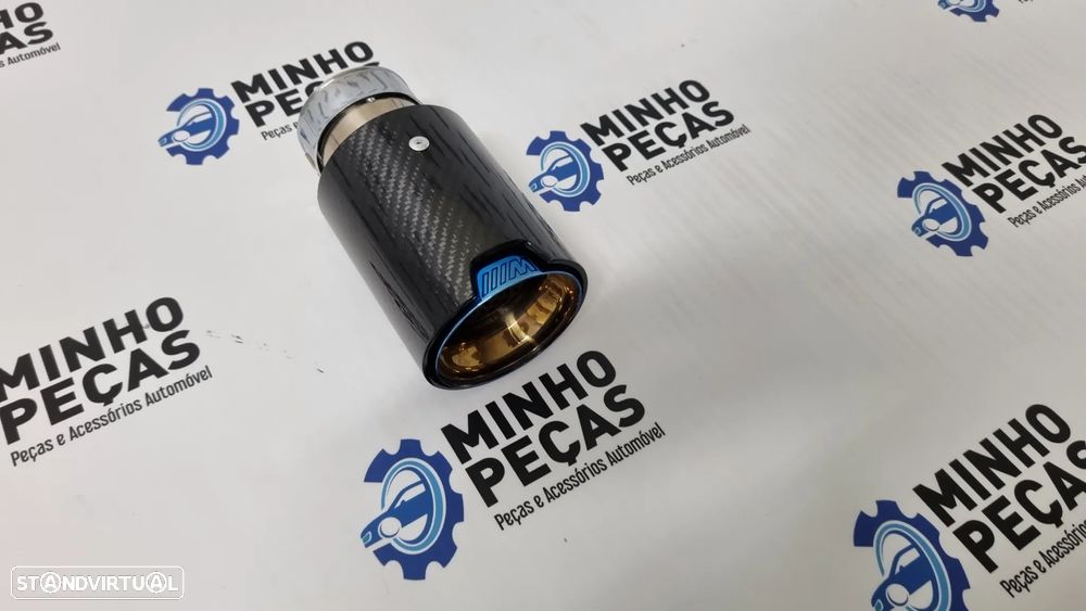 Ponteiras Look M-Performance 90MM (Azuis) - 2