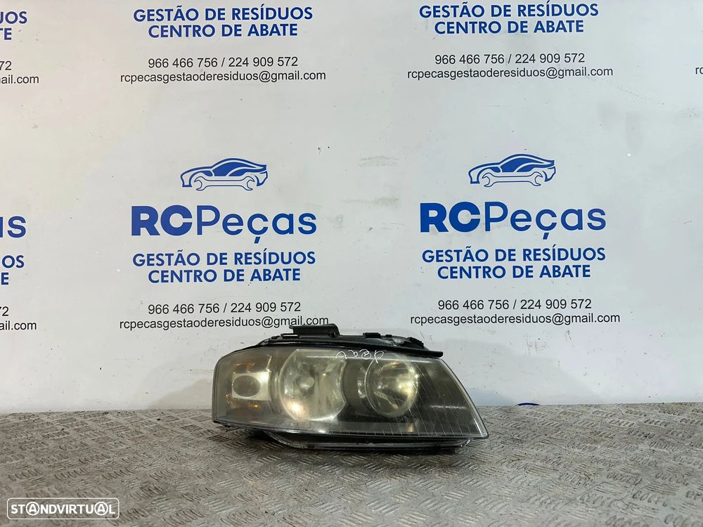 .Oticas Farol Direita Audi A3 8P Fase 1 Original - 5