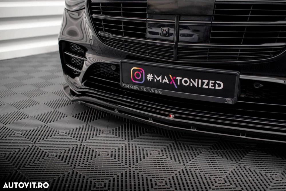 Prelungire Bara Fata compatibila cu Mercedes S Class W223 AMG Line Maxton Design - 4