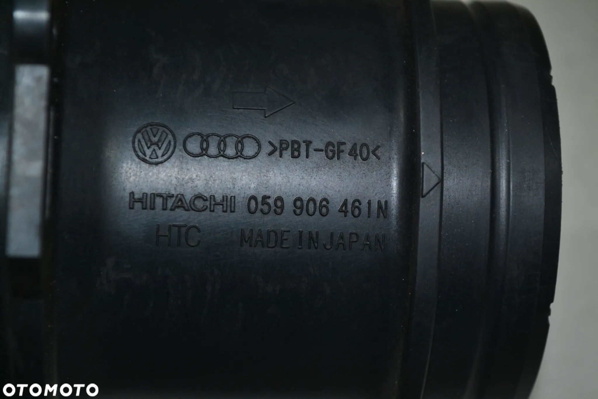 VW AUDI 2,7 3,0 TDI ORYGINALNY PRZEPŁYWOMIERZ POWIETRZA HITACHI 059906461N - 3