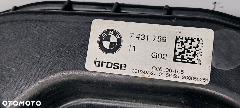 PODNOŚNIK SZYBY LP BMW X4 M F98 7431769 7457250 - 3