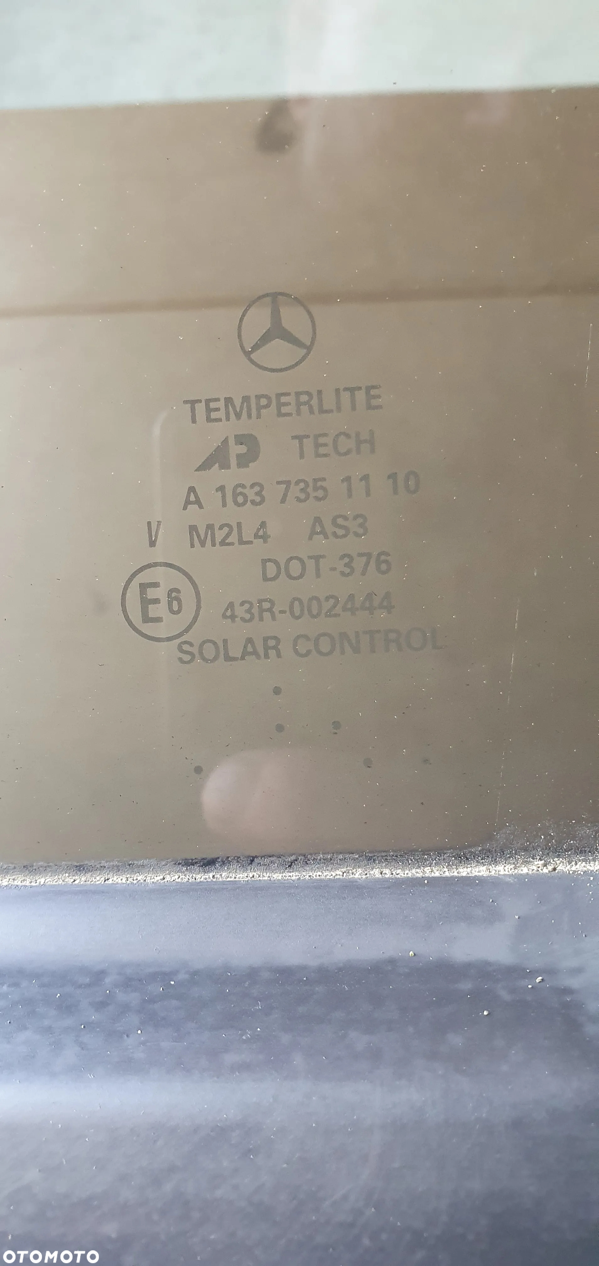 Drzwi lewy tył tylne lewe Mercedes ML W163 744 C744 - 10