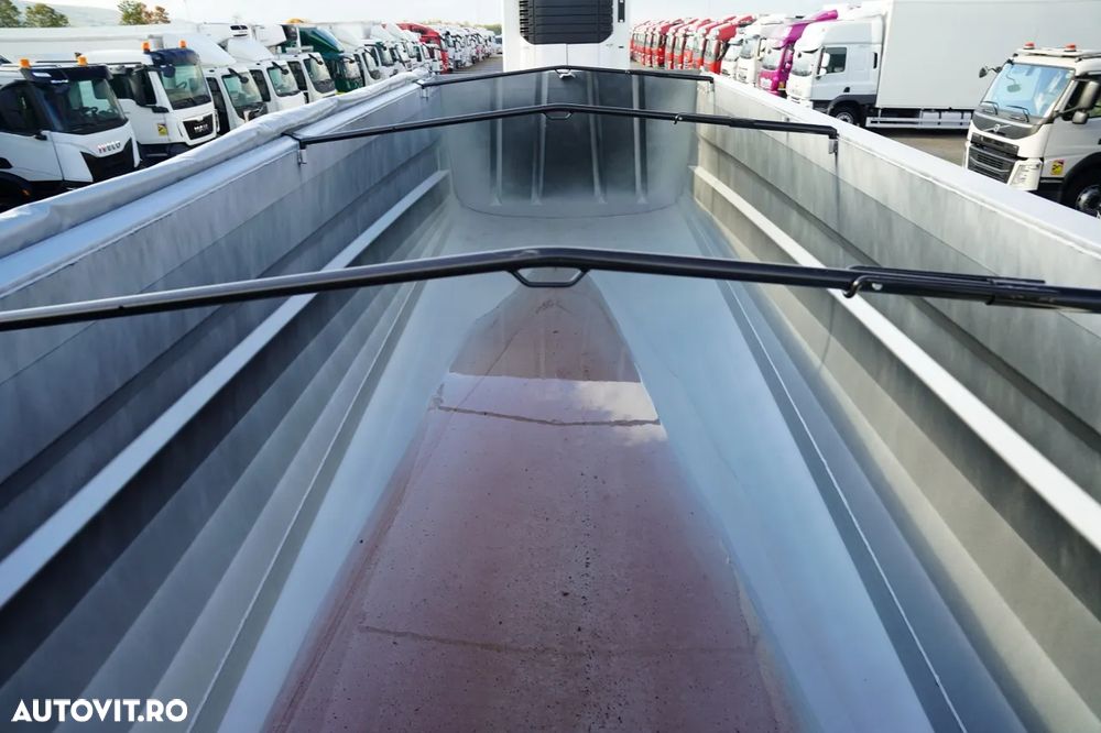 Wielton / SEMIREMORCĂ BASCULANTĂ DIN OȚEL / 26 m³ / BENĂ SEMICILINDRICĂ (HALF-PIPE) / NOUĂ / DISPONIBILĂ IMEDIAT / - 22