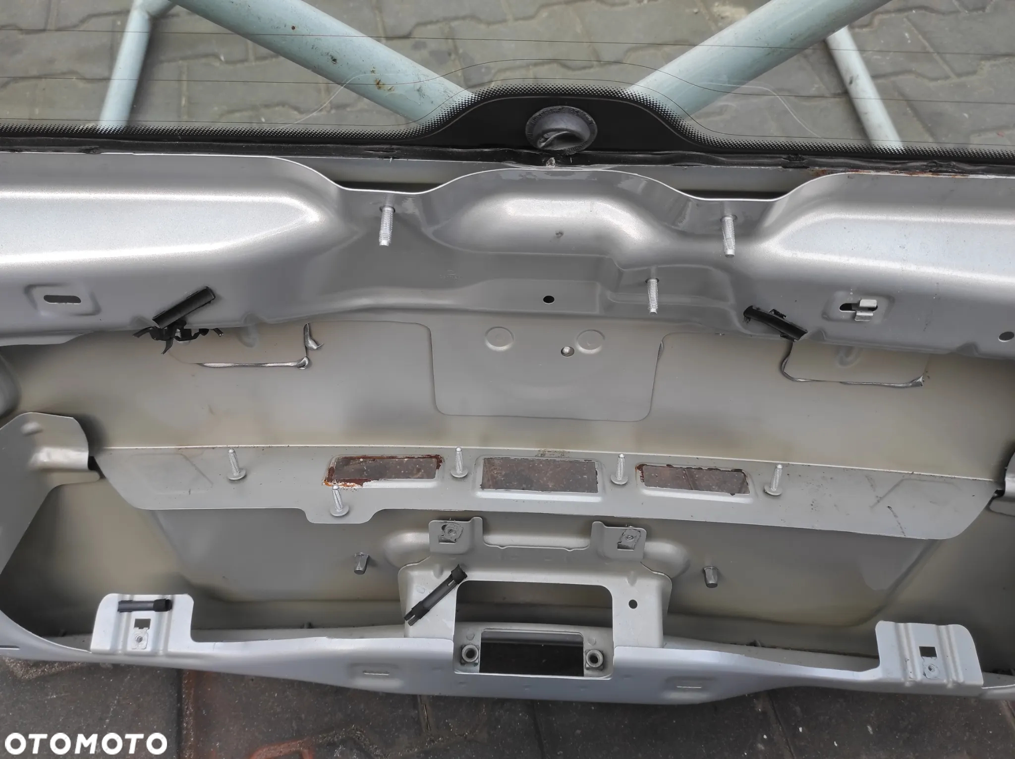 KLAPA BAGAŻNIKA SZYBA KLAPY TYLNA VW PASSAT B6 LA7W SREBRNA WYSYŁKA !!! - 7
