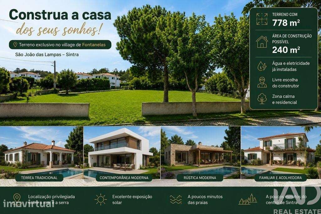 Terreno para construção em São João das Lampas e Terrugem - Grande imagem: 4/12