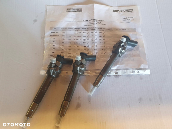 WTRYSK WTRYSKI BMW 0445110401